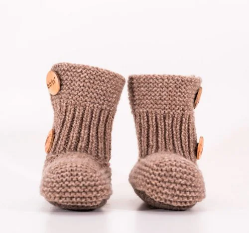 Botas beige front